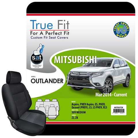True Fit Tailored Seat Covers Fits Mistsubishi Outlander