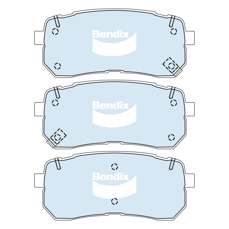 Bendix Heavy Duty Brake Pad Set Rear DB2447 HD