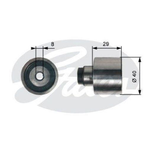 Gates Sbds Idler Pulley T42309