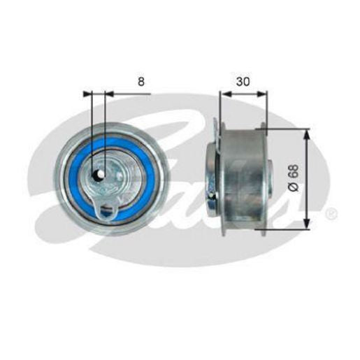 Gates Sbds Manual Tensioner T43219