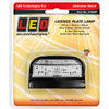 LED Autolamps Number Plate Light LED 12/24V Black Housing