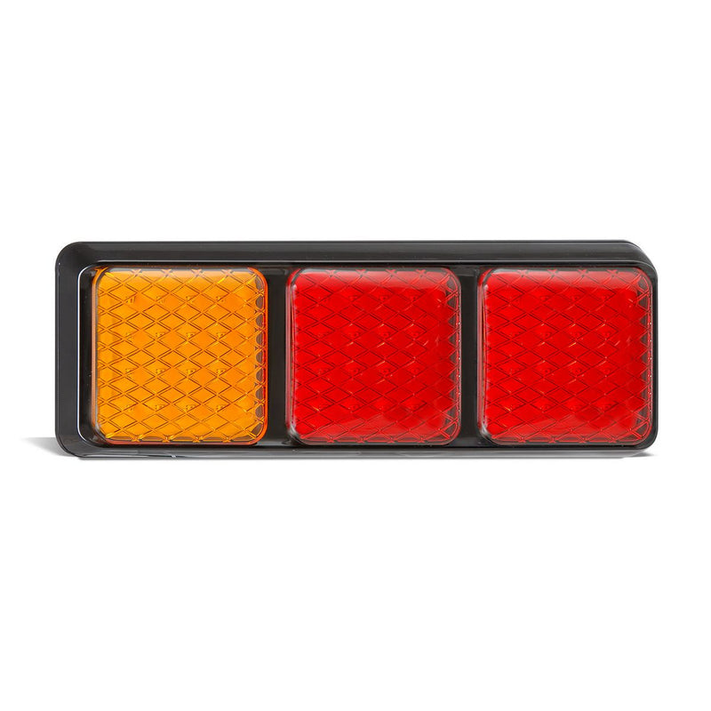 LED Autolamps 12-24 Volt, Bulk Tail Light 282ARRMB