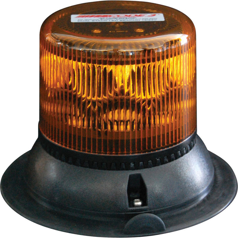 Ecco LED Beacon Amber 10-30V Suction Magnetic Amber Lens