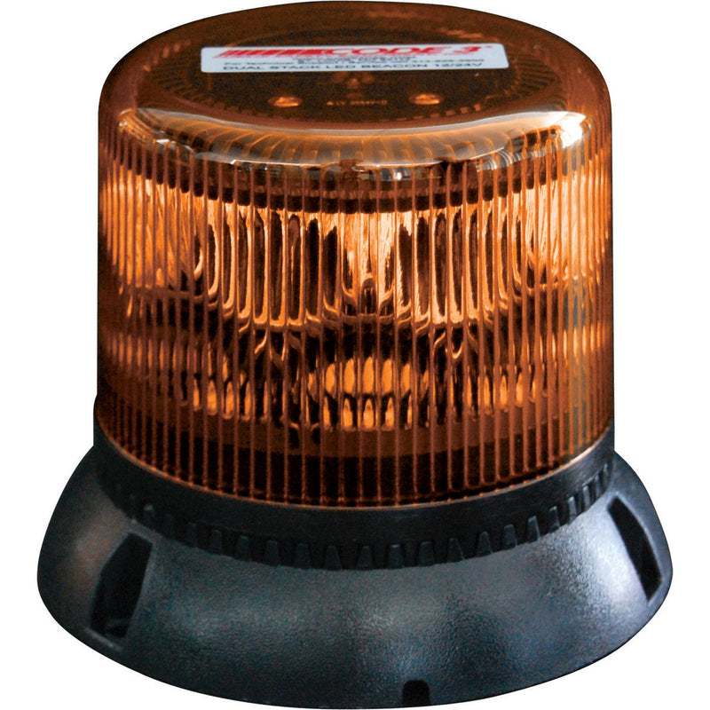 Ecco LED Beacon Amber 10-30V 3 Bolt Mount Amber Lens H116