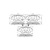 RDA GP Max Brake Pad Set Front RDB2212