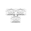 RDA GP Max Brake Pad Set Front RDB2212
