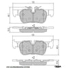 RDA GP Max Brake Pad Set Rear RDB2401