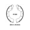 RDA Brake Shoe Set Rear R1592