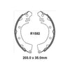 RDA Brake Shoe Set Rear R1592