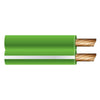 OEX 4mm Twin Core Automotive Cable, Figure 8, Green With