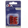 OEX Standard Blade Fuse, 10A Red - Pack Of 5 ACX1603BL