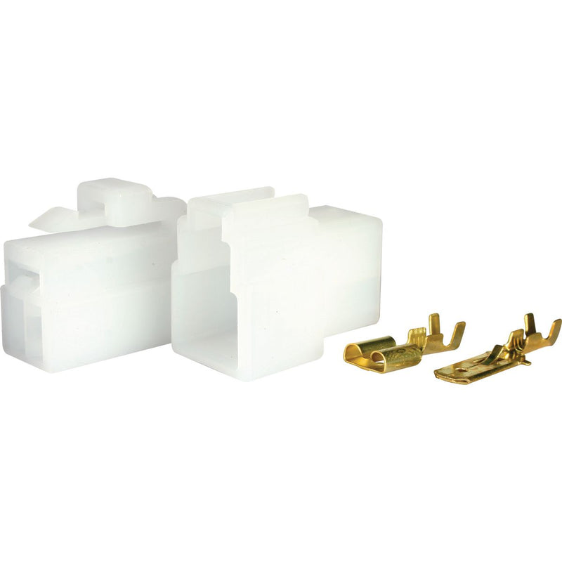 OEX Qc Connector Male/Female White 3 Pole - 1 Kit