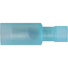 OEX Crimp Terminal Female Bullet Blue 4mm Polycarbonate