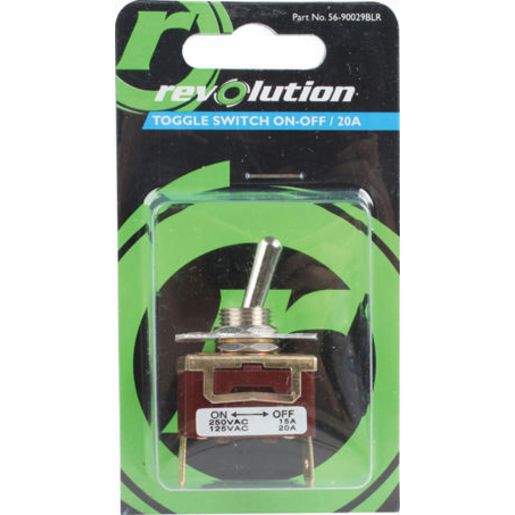 Revolution Toggle Switch On/Off Spst (Contacts Rated 20A