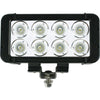OEX Work Light 8-LED Rectangle Bar Flood Beam Evo Prime