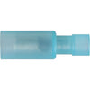 OEX Crimp Terminal Female Bullet Blue 4mm Polycarbonate