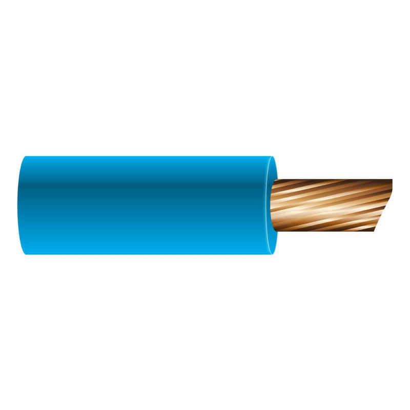 OEX Automotive Cable Single Core 3mm Blue 30M Roll ACX0704