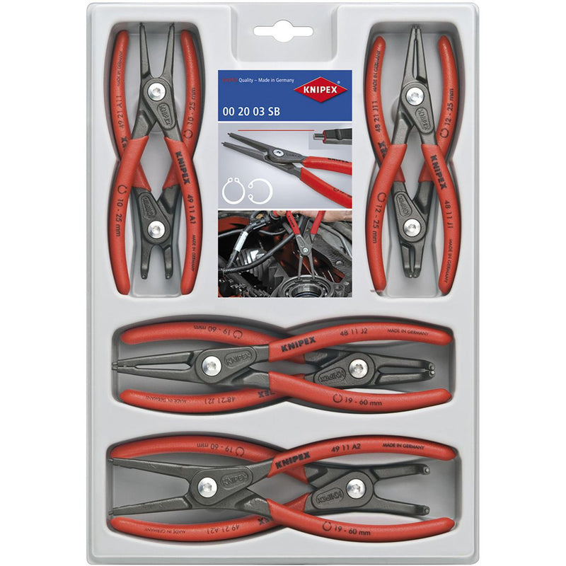 Knipex Precision Circlip Pliers Set 002004SB