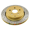 DBA HD 4000 Drilled Slotted Brake Rotor Pair 330mm Rear