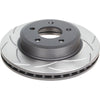 DBA T2 Slotted Brake Rotor Single 330mm Rear DBA2673S