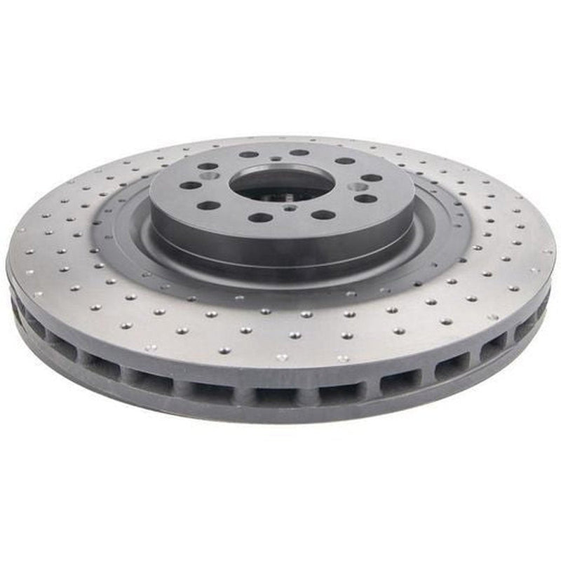 DBA XD 4000 Drilled Dimpled Wave Brake Rotor Pair 345mm