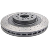 DBA XD 4000 Drilled Dimpled Wave Brake Rotor Pair 310mm