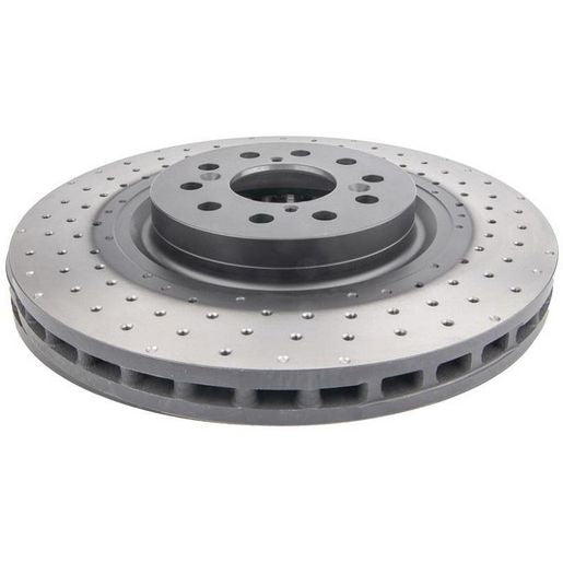 DBA XD 4000 Drilled Dimpled Brake Rotor Single 365mm Rear