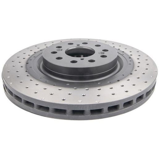 DBA XD 4000 Drilled Dimpled Brake Rotor Pair 355mm Front