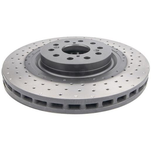 DBA XD 4000 Drilled Dimpled Brake Rotor Pair 367mm Rear