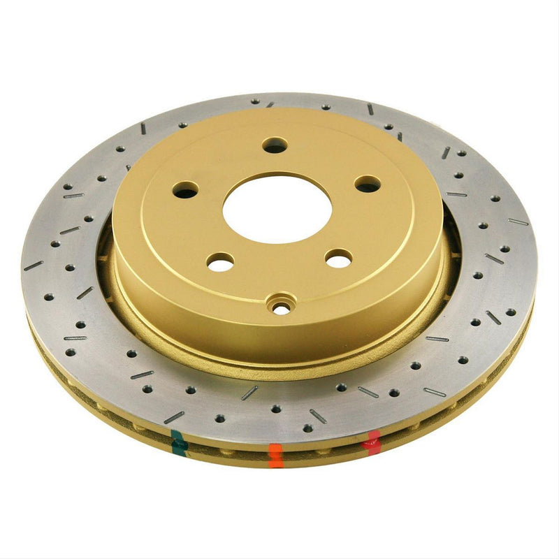 DBA HD 4000 Drilled Slotted Brake Rotor Single 296mm