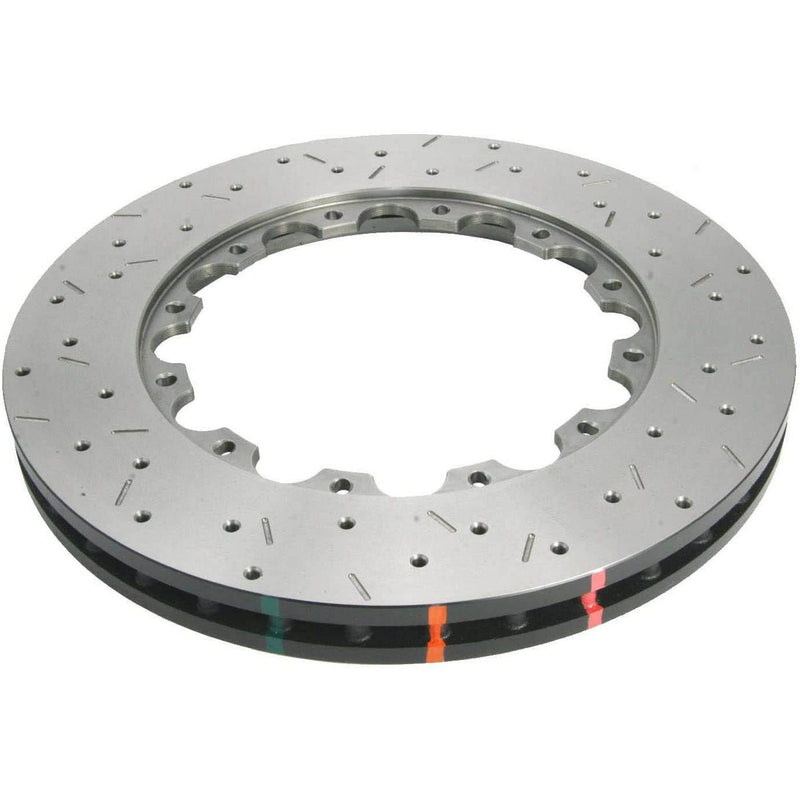 DBA HD 5000 Drilled Slotted Replacement Brake Rotor Pair