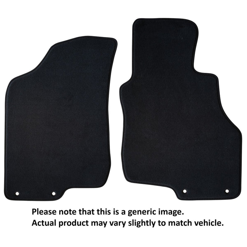 Sunland Car Floor Mats - Black 2 Piece TPF20012
