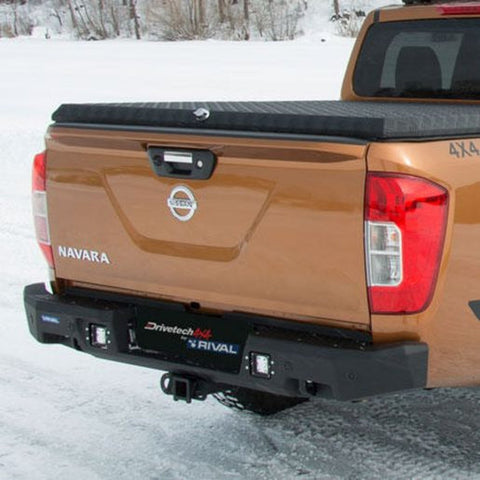 Drivetech 4x4 by Rival Aluminium Rear Bar fits Nissan