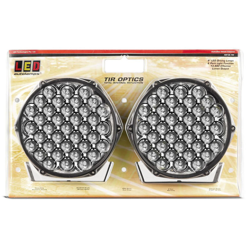 LED Autolamps TIR Optics 9 Inch High-Powered Driving