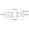 OEX Mega Fuse, 300A Bolt On - Pack Of 5 ACX6528