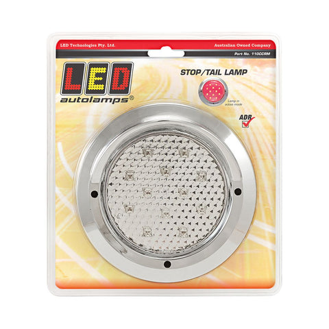 LED Autolamps Stop/Tail Light LED Round 12/24V 110CCRM