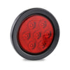 LED Autolamps 12/24V LED Stop/Tail Lamp With Red Lens