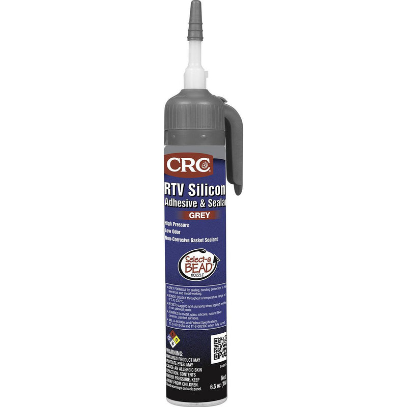 CRC RTV Grey Silicone Select-A-Bead Adhesive & Sealant