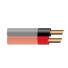 OEX 2 B&S Twin Core Battery Cable, Red/Black With Clear