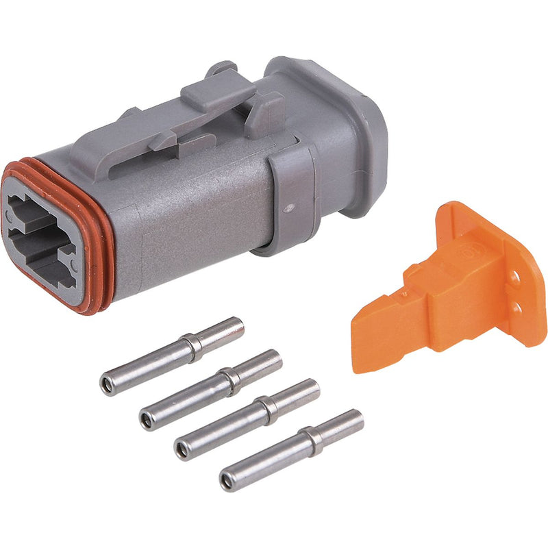 Deutsch Dt #16 - 4 Plug With Heat Shrink Adaptor Kit