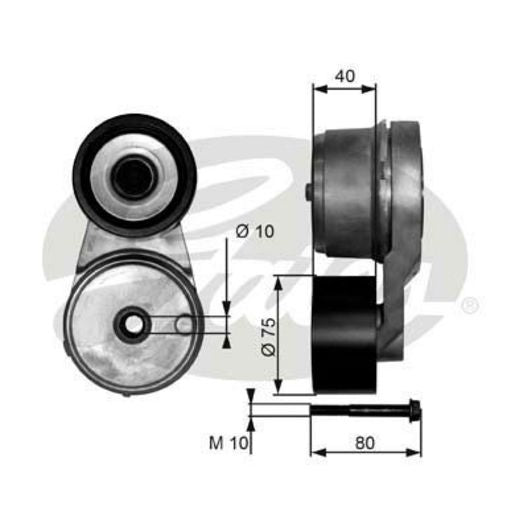 Gates HD Tensioner 38541