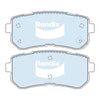 Bendix 4x4 Brake Pad Set Rear DB1943 -4WD