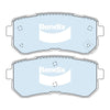 Bendix 4x4 Brake Pad Set Rear DB1943 -4WD