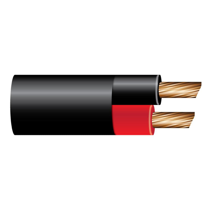 OEX Twin Core Battery Cable 8 B&S 30m Red/Black w/ Black