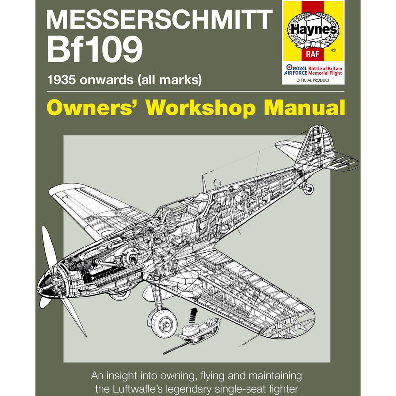 Haynes Messerschmitt BF109 1935-On Manual H4642