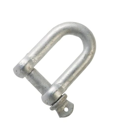 Marlin D Shackle 5mm Galvanised SHAKDEE5MM