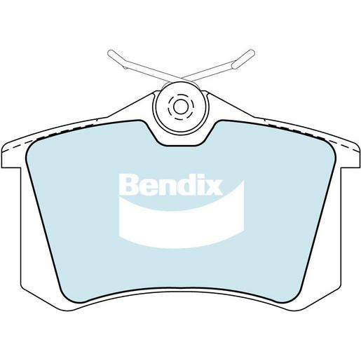 Bendix Euro Brake Pad Set Rear DB1192 Euro+