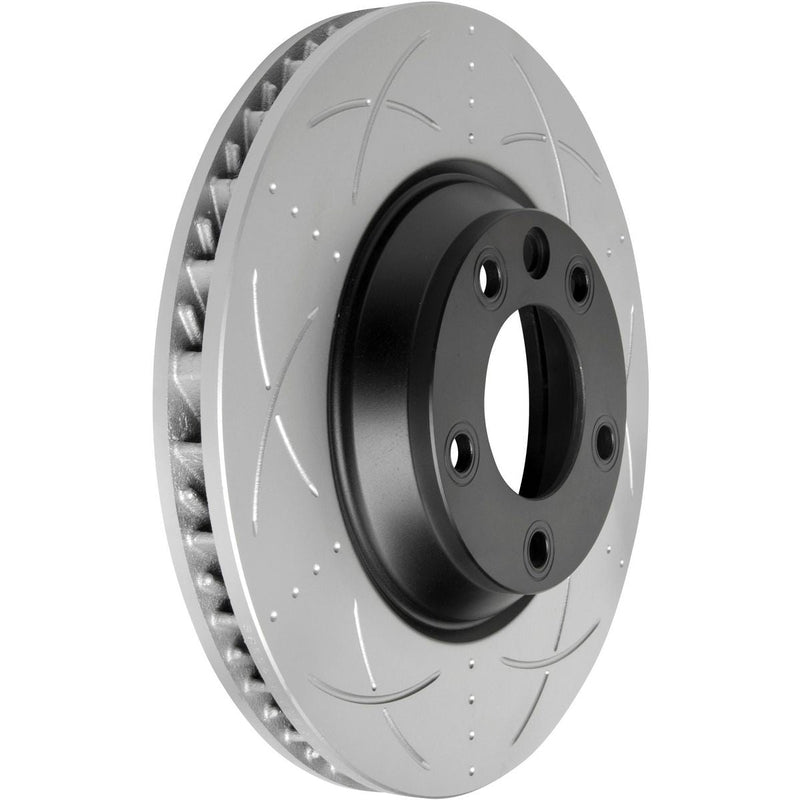 Bendix Ultimate Slotted & Dimpled Brake Rotor 350mm Front