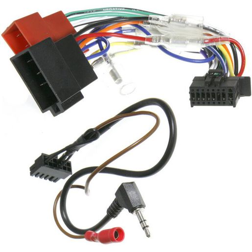 Aerpro Harness Secondary JVC To ISO 16 Pin w/ Patch Lead