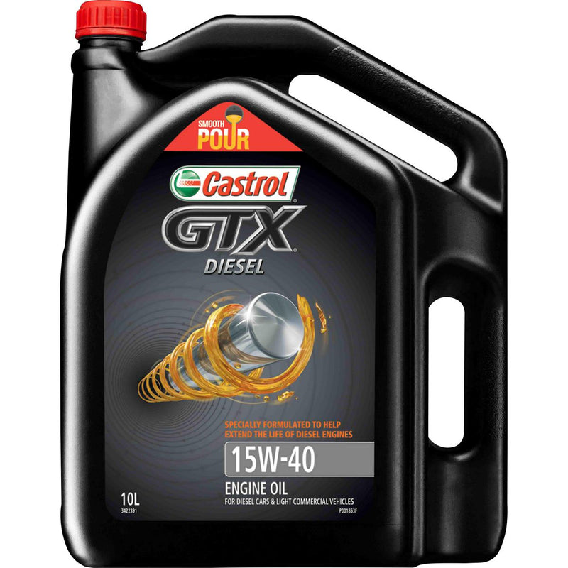 Castrol GTX Diesel 15W-40 Engine Oil 10L 3422391